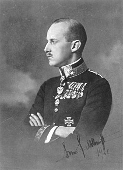 Károly Albert főherceg 1918 körül.