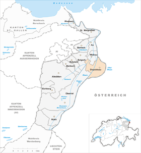 Map of Diepoldsau