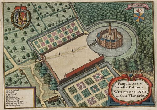 Castillo de Winendaele en 1641