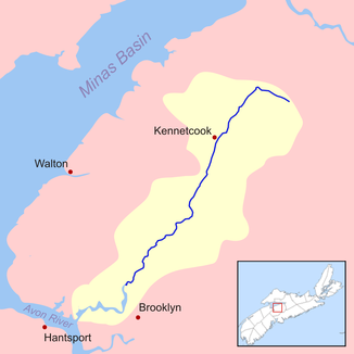 Kennetcook River catchment area