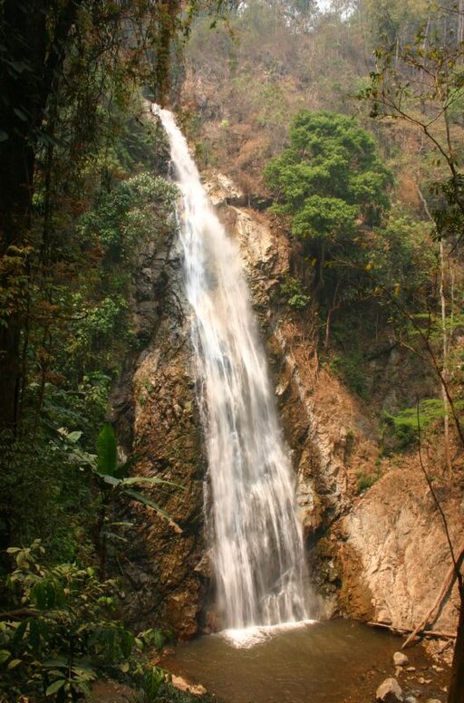 Khun Korn Waterfall. Chiang Rai Province