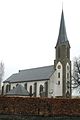 Kirche St-Michel mit Friedhof und Platz