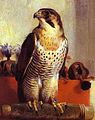Охотничья птица на картине Эдвина Ландсира