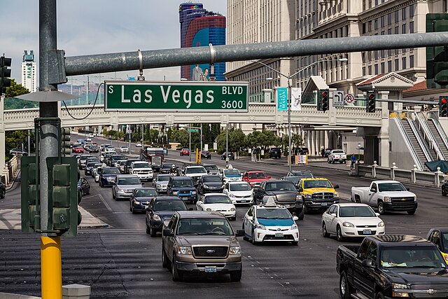 Vegas Strip Street Sign