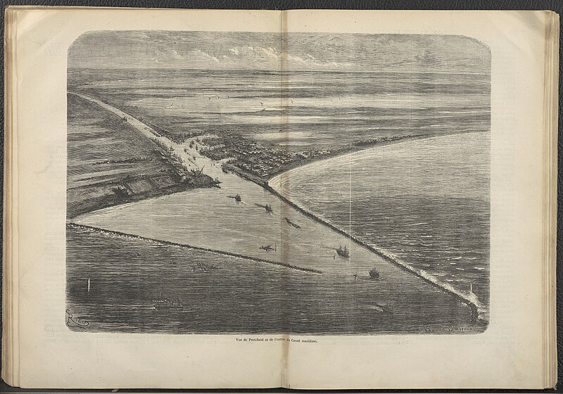 File:Le Canal Maritime de Suez 1869 (148057703).jpg