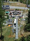 O teleférico Les Arnauds