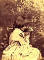 Liddell, Alice Pleasance in profile (Lewis Carroll, Summer 1858).jpg
