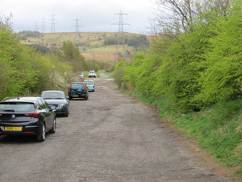 File:Limy Lane - a track leading to Clowbridge Reservoir - geograph.org.uk - 5349094.jpg