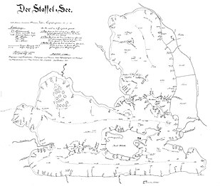 Staffelsee-Karte von 1921 (retuschiert)