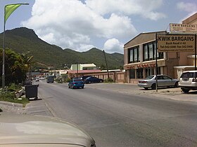 Straat in Little Bay