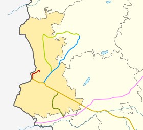 66N-1609 na mapie rejonu rudniańskiego