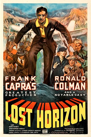 <i>Lost Horizon</i> (1937 film) 1937 film by Frank Capra