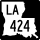Louisiana Raya 424 penanda