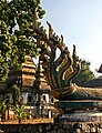 Naga à Wat That Luang