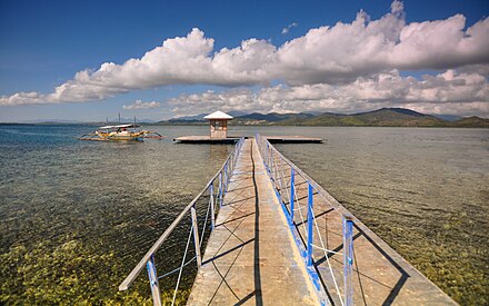 The beautiful island of Luli in Honda Bay