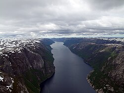 Fjord: Fjordens geologiske opprinnelse, Terskel, Hydrologi