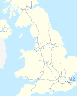 <span class="mw-page-title-main">M2 motorway (Great Britain)</span>