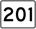 MA Route 201.svg