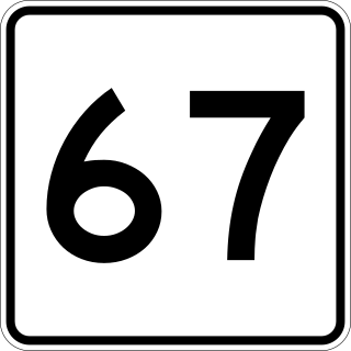 <span class="mw-page-title-main">Massachusetts Route 67</span>