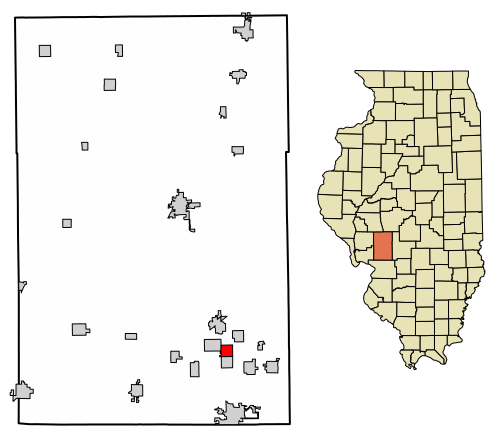 File:Macoupin County Illinois Incorporated and Unincorporated areas Benld Highlighted.svg