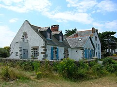 House Marin-Marie at Chausey, Manche, France.