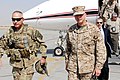 Maj. Gen. Terry escorts ISAF commander Gen. Allen at Kandahar Airfield DVIDS455822.jpg