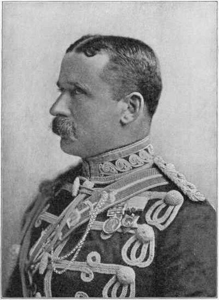 Colonel French in full dress uniform, 1892. This is one of the few photographs of French taken before his appearance aged dramatically, and hinting at