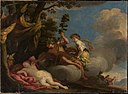 Malarz francuski XVIII w. - Ceres and Bacchus awaken Venus - M.Ob.1314 MNW - National Museum in Warsaw.jpg