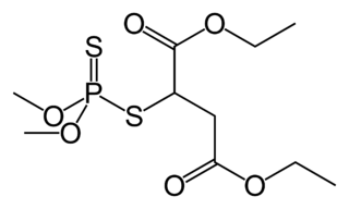 <span class="mw-page-title-main">Malathion</span> Chemical compound