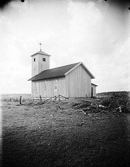 Det nybyggda kapellet 1934.
