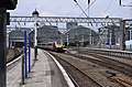 2014-10-13 CrossCountry 220001 departs Manchester Piccadilly.