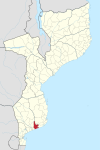 Manjacaze District in Mozambique 2018.svg