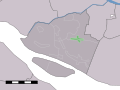 Locatie Zuidzijde binnen de gemeente Korendijk
