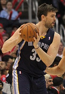 Marc Gasol Spanish basketball player