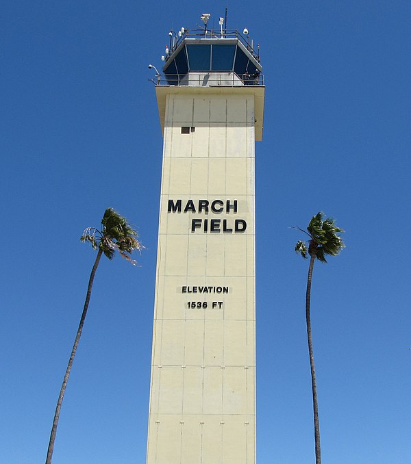 The control tower at March (demolished in 2015)