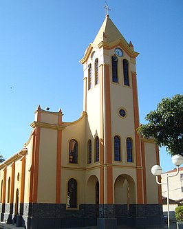 Katholieke kerk Santana in Sapucai-Mirim