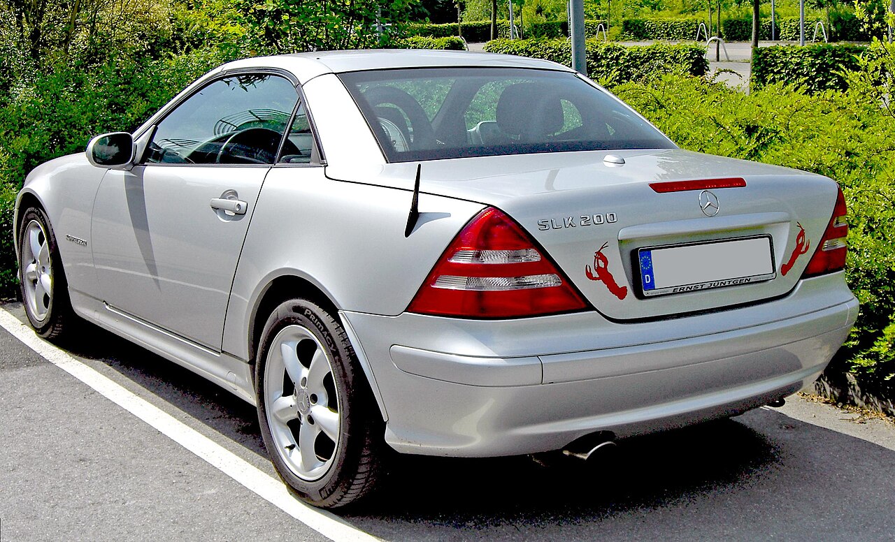 File:Mercedes SLK R170 rear 20071015.jpg - Wikimedia Commons