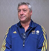 Romanian-Australian gymnastic coach Mihai Brestyan