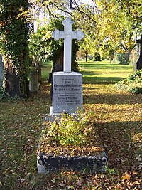 The gravesite of Minna Planer in Dresden. Minna Wagner Grab.JPG