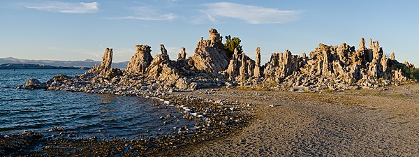 Panoramic view of South Tufa, Mono Lake