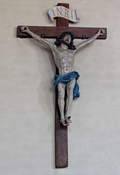 Christ en croix (XVIIIe)