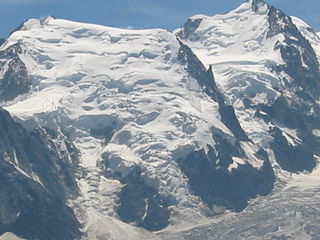 Mont Blanc du Tacul depuis le Brévent