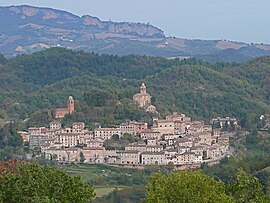 Blick auf Montefortino