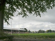 Scatcherd Lane; Morley's ground Morley Rugby Club - Scatcherd Lane - geograph.org.uk - 1492164.jpg