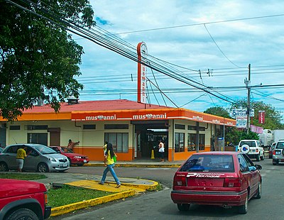 A Musmanni Bakery/Convenience store in Libera, Costa Rica