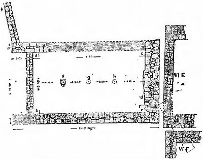 Fig. 30 - Ground Plan of VI C