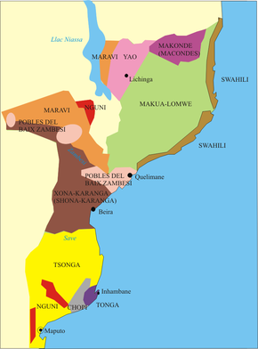 Ethnolinguistic map of Mozambique Mz etnies.PNG