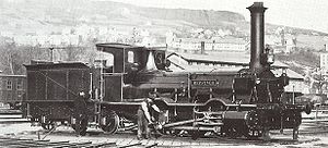 Lokomotive „Reppisch“ Nr. 36 im Hauptbahnhof Zürich