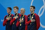 Thumbnail for Swimming at the 2016 Summer Olympics – Men's 4 × 200 metre freestyle relay