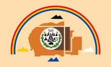 Flag of the Navajo Nation Navajo flag.svg